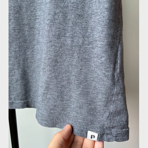 Pact Gray Cotton Tank Top - Size S - Picture 5 of 9